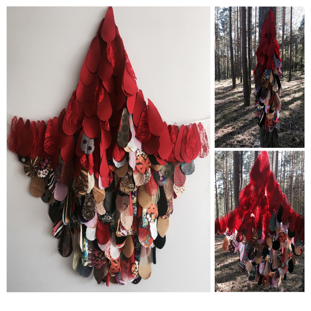 Adryjanna Baranowska, obiekt, interwencja w przestrzeń, 2020r